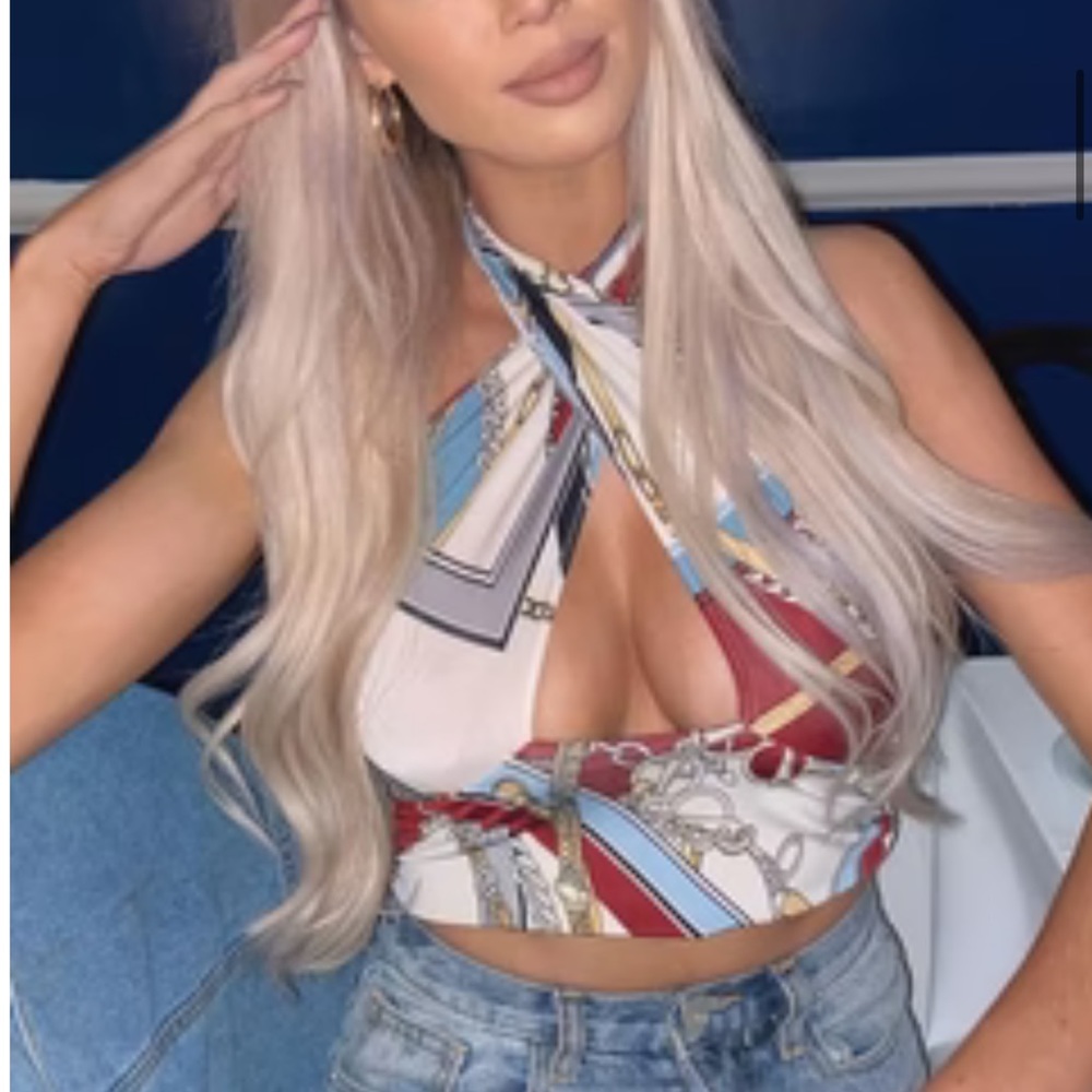 Yatch date halter top